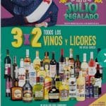 Julio Regalado Catalogo de Ofertas 3x2 en vinos y licores  del 3 al 12 de agosto