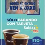 Oxxo: Café Andatti Americano o Capuccino a $10 con tarjeta Saldazo