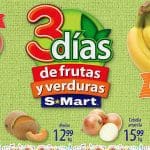 Frutas y Verduras S-Mart del 18 al 20 de septiembre de 2018