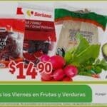 Soriana Mercado: Frutas y Verduras del 14 al 17 de Septiembre 2018