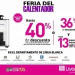 Promoción Liverpool Feria del Calentador del 25 al 28 de octubre 2018