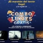 Cinépolis: Combo lunes GRATIS viendo 3 películas de Maratón del Terror 2018