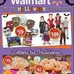 Folleto Walmart Halloween Día de Muertos 18 de octubre al 4 de noviembre 2018