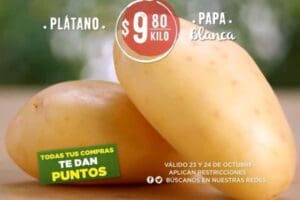 Frutas y Verduras Soriana 23 y 24 de octubre 2018