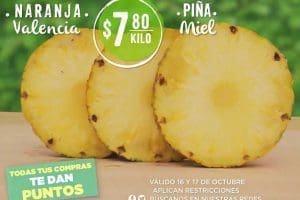 Mega Soriana: Frutas y Verduras 16 y 17 de octubre 2018