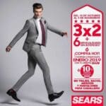 Sears: 3×2 en trajes, sacos, abrigos y pantalones para caballero