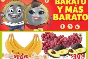 Soriana Mercado: ofertas en frutas y verduras del 19 al 22 de octubre 2018