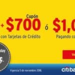 Buen Fin 2018 Elektra: Cupón de $700 ó $1000 con Citibanamex Pay