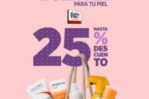 El Buen Fin 2018 Farmacias del Ahorro: 25% de descuento en cuidado de la piel
