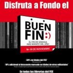 El Buen Fin 2018 Fondo de Cultura Económica: Libros 45% de descuento