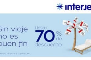 El Buen Fin 2018 Interjet: hasta 70% de descuento en vuelos
