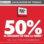 El Buen Fin 2018 Nike Factory Stores: 50% de descuento en toda la tienda