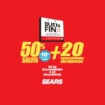 El Buen Fin 2018 Sears: hasta 50% de descuento + 20 msi