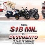 El Buen Fin 2018 Yamaha Motor: Hasta 18 mil de descuento o 25 MSI