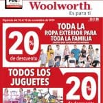 Folleto Woolworth El Buen Fin 2018: Ofertas y promociones