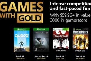 Games With Gold Diciembre 2018: Juegos Gratis para Xbox One y 360