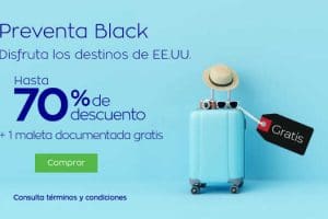 Interjet – Black Friday 2018 / hasta 70% de descuento + maleta gratis