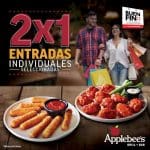 Ofertas Applebee's El Buen Fin 2018: 2x1 en entradas individuales