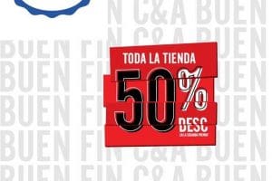 C&A El Buen Fin 2018: 50% de descuento en la segunda prenda