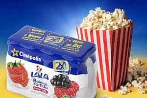 Promoción LALA y Cinépolis 2×1 en boletos de Cine de lunes a domingo