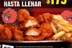 Ofertas El Buen Fin 2018 en Restaurantes las Alitas