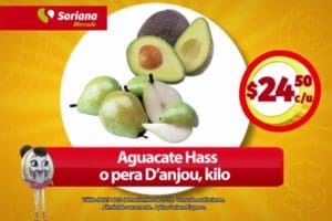 Frutas y Verduras Soriana Mercado del 27 al 29 de noviembre 2018