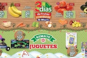 Frutas y Verduras S-Mart del 11 al 13 de diciembre 2018