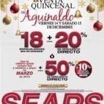Venta Nocturna de Aguinaldo Sears 14 y 15 de Diciembre 2018