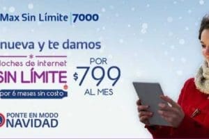 Promoción Telcel Navidad 2018 Doble de Megas +Noches de internet Sin Límite