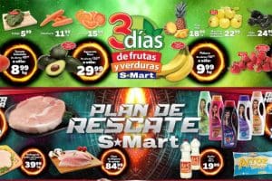 Frutas y Verduras S-Mart del 29 al 31 de enero de 2019