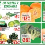 Frutas y Verduras HEB del 22 al 28 de enero de 2019