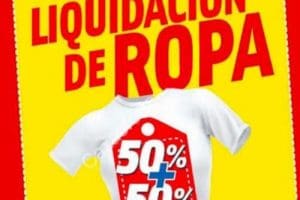 Mega Soriana: Liquidación de ropa 50% de descuento + 50% adicional