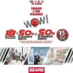 Rebajas Sears Hasta 50% de descuento + 20% adicional a lo ya rebajado