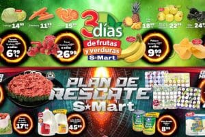 Frutas y Verduras S-Mart del 5 al 7 de febrero de 2019