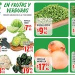 Frutas y Verduras HEB del 5 al 11 de Marzo de 2019