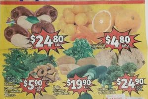 Frutas y Verduras Soriana Mercado del 12 al 14 de marzo 2019