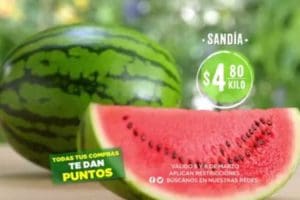 Mega Soriana: Frutas y Verduras 5 y 6 de marzo 2019