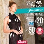 Venta Especial de Primavera Sears del 13 al 16 de Marzo 2019