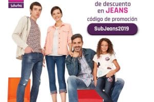 Suburbia: 10% de descuento en jeans comprado por Internet