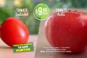 Frutas y Verduras Soriana 30 de abril y 1 de mayo 2019