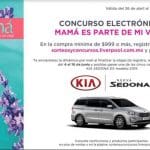 Concurso Liverpool Día de las Madres Gana Camioneta Kia Sedona 2019