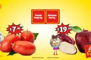 Frutas y Verduras Soriana Mercado del 28 al 30 de Mayo de 2019