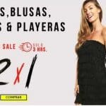 Ofertas Flas Sale Osom: 2x1 en vestidos, blusas, camisas y playeras