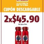 Oxxo: Cupón 2 desodorantes Old Spice Mini por $45.90 pesos