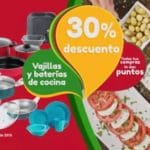 Promoción Soriana: 30% de descuento en vajillas y baterías de cocina
