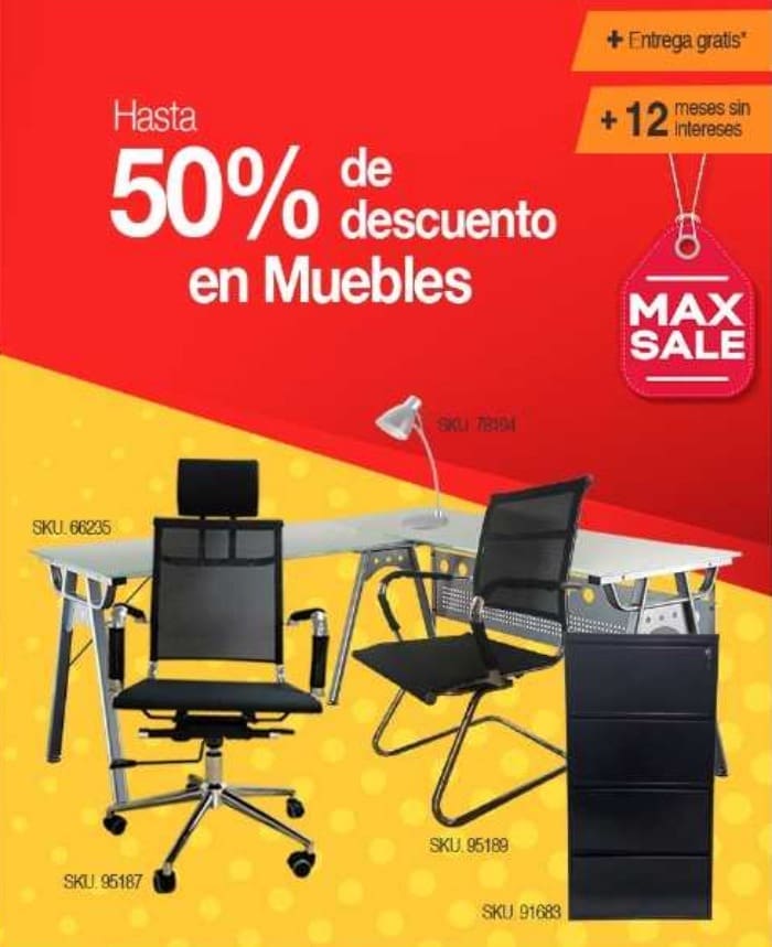 Ofertas Max Sale 2019 en Office Max hasta 50% de descuento en Cómputo