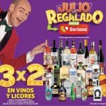 Julio Regalado 2019 en Soriana y Mega Soriana: 3×2 en vinos y licores