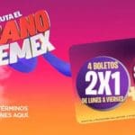 Promociones Cinemex Verano 2019: 4 boletos al 2×1 y 4 combos por $130