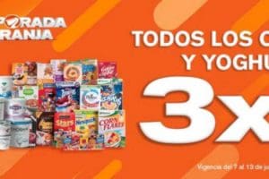 Temporada Naranja 2019 en La Comer y Fresko: 3×2 en Cereales y Yoghurts