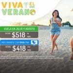 Promoción Vivaaerobus Viva el verano vuelos desde $418 agosto 2019